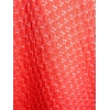 Tunika TRAPEZOWA dla puszystej - plaster miodu czerwona